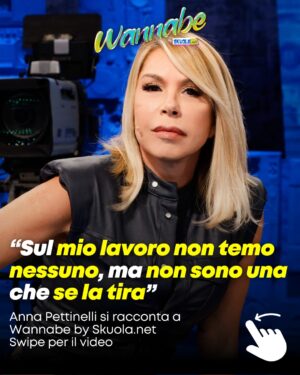 Anna Pettinelli Instagram - ✨ Anna Pettinelli è su Wannabe! ✨

Dal primo microfono a Teleromacavo al palco di Amici: Anna Pettinelli ci racconta una carriera fatta di musica, passione e coraggio. Nella nuova puntata di Wannabe, Anna Pettinelli ci porta nel suo mondo e ci racconta gli aneddoti inediti e i segreti del suo successo, dagli albori della carriera fino ad oggi. 

E tu wannabe Anna Pettinelli? Diccelo con un commento! 🌟

🎥 Il video completo è online ora su YouTube!

#AnnaPettinelli #amiciufficiale