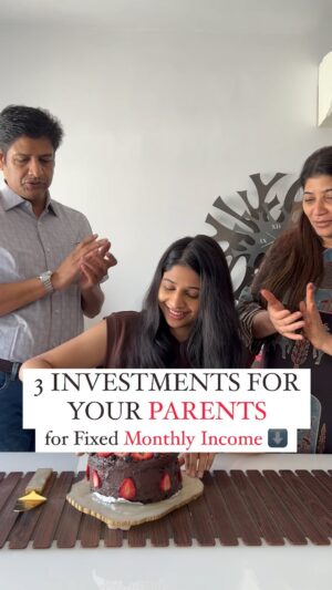 Anushka Rathod Instagram - 3 investment options for fixed monthly payments:

The first one is for senior citizens specifically and the other 2 can be done by anyone. 

This is part 1 with fixed return instruments, part 2 with higher risk options will come soon. 

1) Senior citizen saving scheme 
This is the highest return option at the moment. 
Eligibility - 60years  
Returns - 8.2% p.a. 
Maximum Investment - 30lakhs per person
Payout- Quarterly
Tenure - 5 years, can extend for 3 years multiple times post that
How to Invest -  At a Post Office or bank branch 
Taxes -Principal amount is tax exempt up to 1.5Lacs, Interest is taxed as per income slab

2) Post Office Monthly Income Scheme 
Eligibility -Anyone
Returns - 7.4% p. a. 
Maximum Investment - ₹9 Lakhs
Tenure - 5 years 
How to Invest - At post office or If you already have an account then online also possible. 
Taxes -  Interest is taxed as per income slab

3) Tax Saver FD 
Remember to opt for monthly payout option while booking the FD. 
Eligibility - Anyone
Returns - 7.5% for senior citizens, 7% for everyone else
at IDFC, HDFC, ICICI Bank
Maximum Investment - No limit
Tenure - 5 years
How to Invest - Bank branch or online on bank website
Taxes - Principal amount is tax exempt up to 1.5Lacs, Interest is taxed as per income slab. 

[anushka rathod, finance, investment, regular income, parents]
#anushkarathod #finance #investment #regularincome #parents