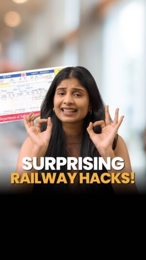 Anushka Rathod Instagram - Struggling to get a confirmed train ticket this festive season?

Then check out the reel for hacks to get a confirmed ticket!

But remember, these hacks come with conditions:

1. Using Charts to locate vacancy 
Keep in mind that the waiting ticket should be obtained from the ticket window. 

Online unconfirmed tickets are not eligible for this! 

If you book online and your ticket isn’t confirmed by the chart preparation time, you can’t board the train. You’ll get a refund instead.

And Train Ticket Examiners (TTE) can refuse to give a ticket. If that happens, you’ll need to get off at the next stop.

2. Confirmedtkt App
Do note Confirmtkt app charges convenience fees. 

So, you can use Confirrmtkt to check the availability & book tickets from IRCTC only.

Source: Economic Times Article: Traveling by train? Here is how you can travel without a confirmed ticket.