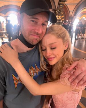 Ariana Grande Instagram - like a handprint on my heart. happy Wicked day to all. 
🫧