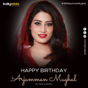 Arjumman Mughal Instagram - Happy Birthday to you! Let’s make this year even more memorable than the last.
Happy Birthday!! Bharatian very talented actress Arjumman Mughal