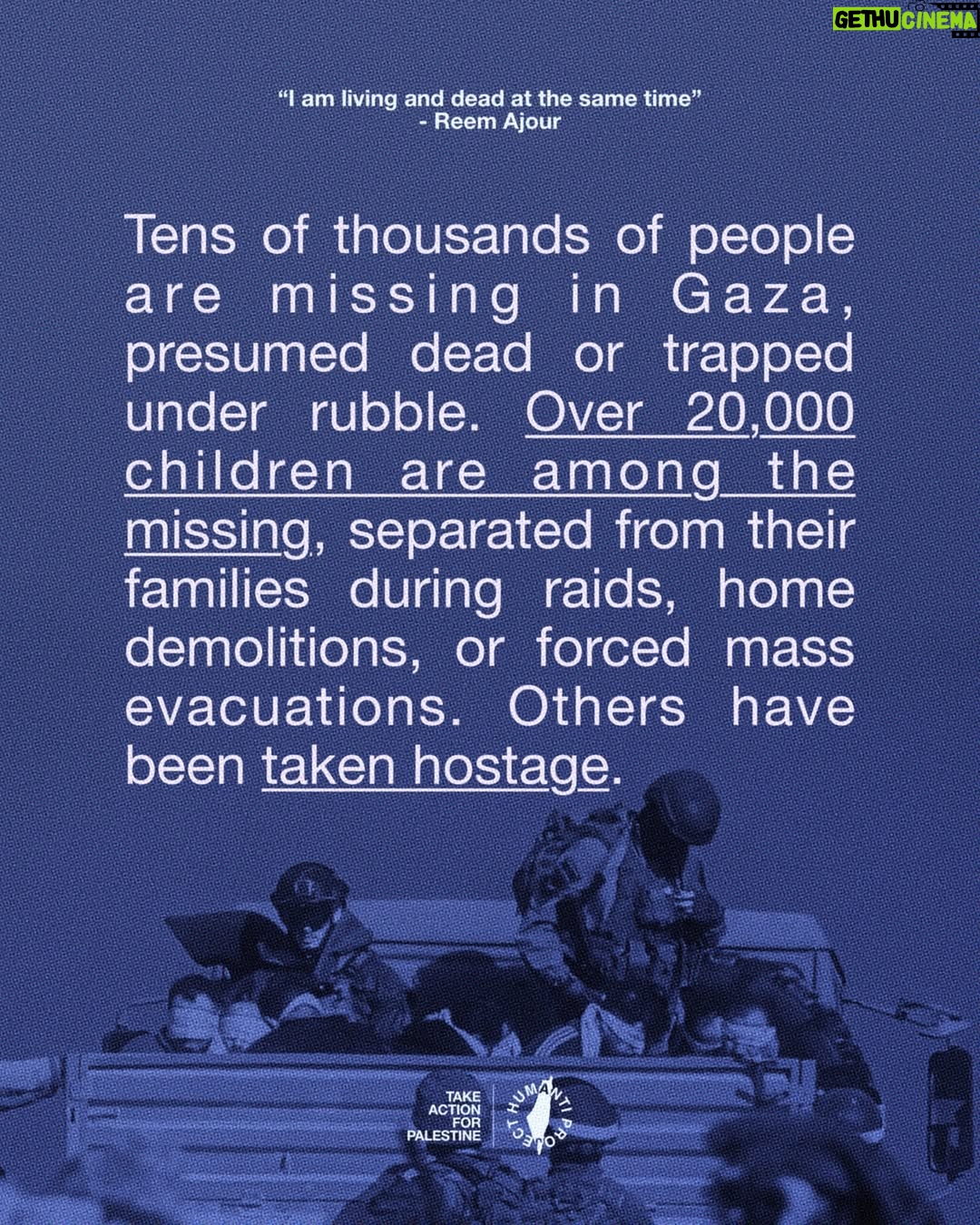 Armeena Khan - 31.3K Likes - π¨ ISRAEL SHOOTS PREGNANT WOMAN AND HER 4 YEAR OLD DAUGHTER π¨
Reem Ajour, a mother from Gaza, has been separated from her husband, Talal, and their four-year-old daughter, Masaa, since March 2024. The family had sought refuge in a relativeβs home in Gaza City after being displaced during the ongoing genoc/de.
On March 24, Israeli forces raided the house, opening fire as they stormed in. Reem, who was three months pregnant, was shot in the stomach. Talal suffered a severe leg injury and was bleeding heavily. Masaa, just four years old, was shot by Israeli forces in the shoulder, passing out but still breathing, as Reem recounted.
An Israeli soldier pointed a gun at Reem and ordered her to head south. Reem said she begged to stay with her family, but the soldier shouted, βGo south!β With no choice, she grabbed her younger son and left, still bleeding.
βIt was all in a blink of an eye,β she said. βIt was all so fast.β Bleeding and in pain, she walked for over two hours, carrying her son, until she reached a hospital in central Gaza. There, doctors treated her stomach wound and found her babys pulse. However, weeks later, the babys heartbeat stopped, and she suffered from a miscarriage.
Eight months have passed, and the 23-year-old mother still has no answers about the fate of her husband and daughter. The occupation claims it does not have them. Shortly after the raid, Israeli forces levelled the house where Talal and Masaa had been staying. Reem does not know if they were still inside at the time.
βI am living and dead at the same time,β she said.
π EMAIL YOUR ELECTED OFFICIAL NOW! USE THE FREE TEMPLATE IN @humantiprojectβs bio or visit HumantiProject.org π
ββ
Sources: The Independent & The Associated Press