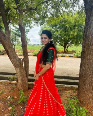 Arsha Baiju Instagram - #dhawani ♥️

📸 @navaneeth._.s 
Accessories @menorah_jewellers