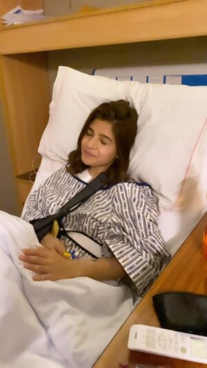Ayesha Omar Instagram - 💪🏼🦴🩶
Thinking of my Palestinian brothers and sisters and that gives me immense strength. 

@dr.imranshah @aohospital 🏆

#ayeshaomar #survivor #titanium #girl #carcrash #alhamdulilah