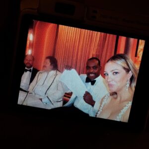 Ayo Edebiri Instagram - wore a suit, wore a grill, saw some pals, almost didn’t get on the red carpet so Ethan took pictures of me that are very very bad 🫶🏾 (go see Nickel Boys!!) - lots of love, feeling so so very grateful - golden globes ‘25!!! 🪶❣️