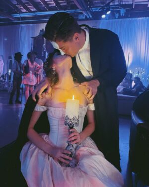 Barbara Palvin Instagram - 🎭 In Sleep He Sang to Me @dylansprouse my forever Phantom .