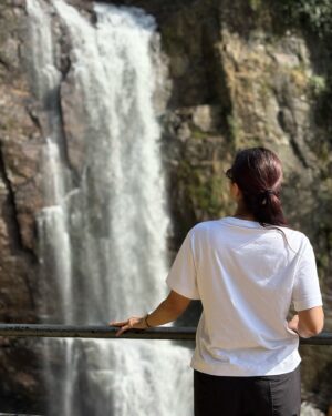 Bhumika Chawla Instagram - From Srilanka …. Ramboda FALLS — ending 2024 … Such beauty of nature …. Happy New Year …. To a new year,  a new day and to new beginnings ✨
Love to all of you ..💕