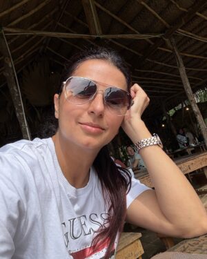 Bhumika Chawla Instagram - From Srilanka …. Ramboda FALLS — ending 2024 … Such beauty of nature …. Happy New Year …. To a new year,  a new day and to new beginnings ✨
Love to all of you ..💕