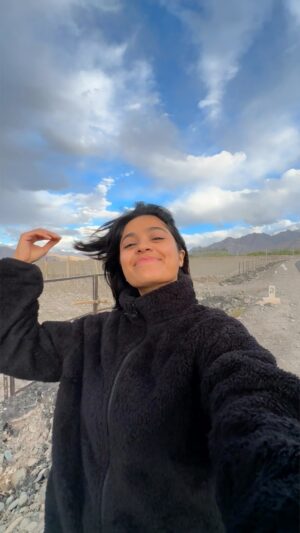 Brinda Sharma Instagram - Decided to share something from my recent trip to Ladakh, because my heart remains broken after all the destruction in our Himalayas 😭 
I feel so helpless, apart from donating, I’m not sure what else to do! 

Feels like this was a strong reminder from the mountains for us to stay away and let them breathe for a bit! 

Have been in touch with friends in Manali, and everyone is back on the plains and safe 🧿 
Hopefully things will get back on track and hotels and businesses can get back to earning their daily bread through tourism 🧿 

As travellers, what can we do? 
Donate, and start looking at travelling more responsibly!
Going to share the link to donate on my stories soon, otherwise you can find the official link by Himachal government online! 

#liveandlettravel #mountaingoatbrinds #reelsinstagram #reelsindia