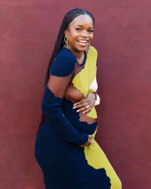 Brittany Packnett Instagram - to my unborn son, on my 40th birthday,

you are the most beautiful surprise I did not know to ask for.  in the shadow of the failures of a nation, you grow as a testament to impossibility and abundance. before you came, i did not know to dream of you. Now that you are on your way, my love for you is boundless.

you are proof of miracles, signs and wonders. proof that songs of joy are always worth singing. proof that God’s promises are yea and amen even and especially when they least look like it.

i vow to protect you and your most precious brother with my life, not simply by my sacrifice, but by the way i live. in my now 40 years on this earth, i am clearer than ever that no matter what they say, i am free. you and your brother will bear witness to a free Black woman so that you will know you, too, are free. you will bear witness to a woman who is proud to be a mother-and everything else i was born to be. you will bear witness to the unbent backs of every mother in me and before me, to the victorious lineage that runs through you, to the unbowed heads of Black people who give your lives pride and your names meaning. 

you will know a woman who embraces evolution with courage and the unexpected with great faith. you will know a friend who finally knows her sensitivity is not a flaw, but a blessing of compassion that fuels her imperfect but very big heart.  you will know a mommy who knows my power and my joy don’t come from the world—and that makes it unbreakable.

what a gift you are, butterfly. 
happy birthday to me.

on this, the dawn of a new decade, with more love than there are words,
mommy.