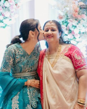CA Palak Rathi Instagram - [Swipe till the last slide.] Happy Mother’s Day to all these beautiful women in my life. Just one word to describe what I feel for each one of them - Grateful. 🌸

PS. I remember during the Pheras at my wedding, my sister came to me, looked at me with a teary eyes but a big smile on her face and said “My first baby”. Core memory :’) 

#mothersday
