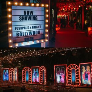 CA Palak Rathi Instagram - We decided to host a bollywood night in our wedding. The stars turned up and turned up good! 🪩🎞️

Bollywood Night by @emcee__sandeep_official 
MUA: @komalkumavat_makeovers 
Hairstylist: @sonuhairartist 
Outfit: @febella_couture 
Photographers: @magicmotionmedia 
Decor: @s10_event_makers 
Planner: @eventpitaraofficial