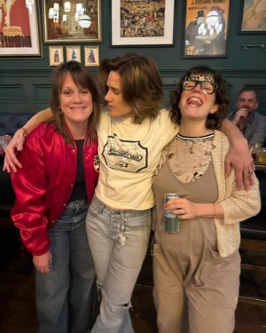 Cameron Esposito Instagram - ‘24: almost died • lost part of my foot• bought a house • party w best pals after best show at @thedentheatre