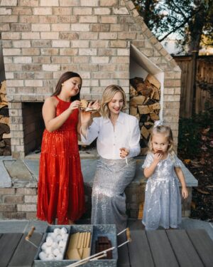 Candice King Instagram - Merry Christmas & Happy Holidays ✨ 🎄 Sending love from my family to yours 🥂 ( 📸: @kaileerichesphotography )
