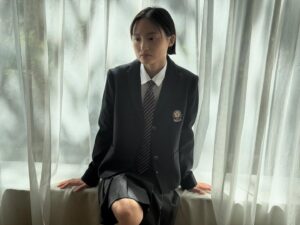 Carlota Guerrero Instagram - late posting of our magical Korea images, shot with my sister @palomawool this september, working around the repetition of school uniforms, we used to share one when we were 5 years old… it always feels right to find inspiration in my own childhood

Creative Producer / Ah Rim Lee / @ahrimleeko
Photo Assistant / Jae Hwan Lee / @dubu_bryguy
Hair and Makeup / Saet Byeol Choi / @byebyeol
Hair and Makeup Assistant / Ha Hyun Cho / @lunamoonluna
Styling Assistant / Jung Hyun Choi / @elena_20.3
Models:
Yumemi Ishida / @yumemi_ishida
Ha Young Jung / @jungha.0
No Ah Lee / @noa_half
Ju Ri Kim / @ririri.xx
Jung Eun Jang / @eyeppop
Woo Young Seo / @bella_w.young
Ji In Han / @hanzyinxx
Nam Yoon Lee / @nam_yooon