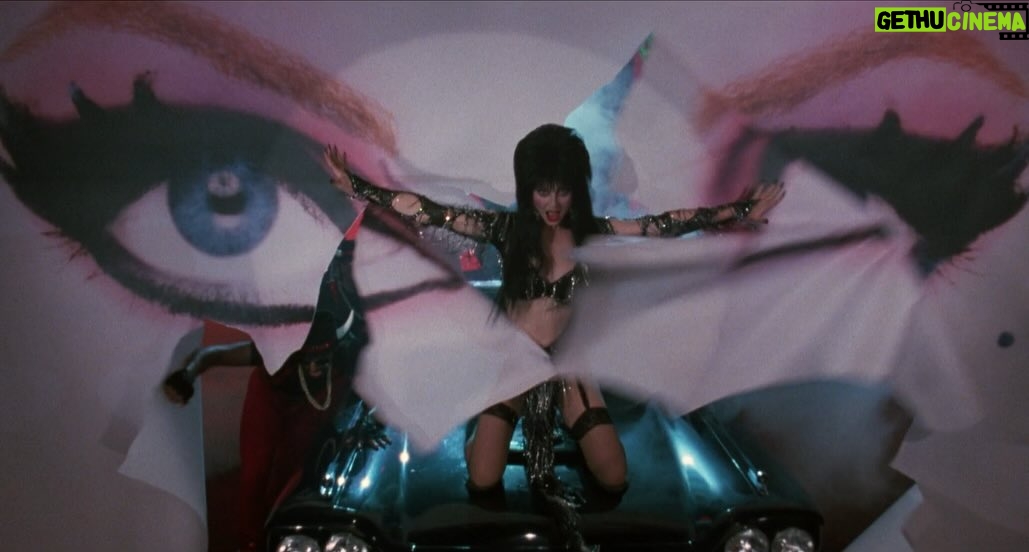 Cassandra Peterson - 42K Likes - @juliens_auctions will hold it’s “HOLLYWOOD LEGENDS: SCI-FI, HORROR, & ACTION” Auction on December 12th 2024 at 10am. Included in the auction is this piece – the large (approx. 8’x12’) banner of my eyes that I burst through during the final scene of Elvira, Mistress of the Dark, while riding on the hood of my Macabre Mobile. Only 2 were made, the one that was destroyed in the movie and this identical backup banner. Now’s your chance to own a little (or should I say BIG) piece of me! 👁️ 👁️ (Auction link in bio)