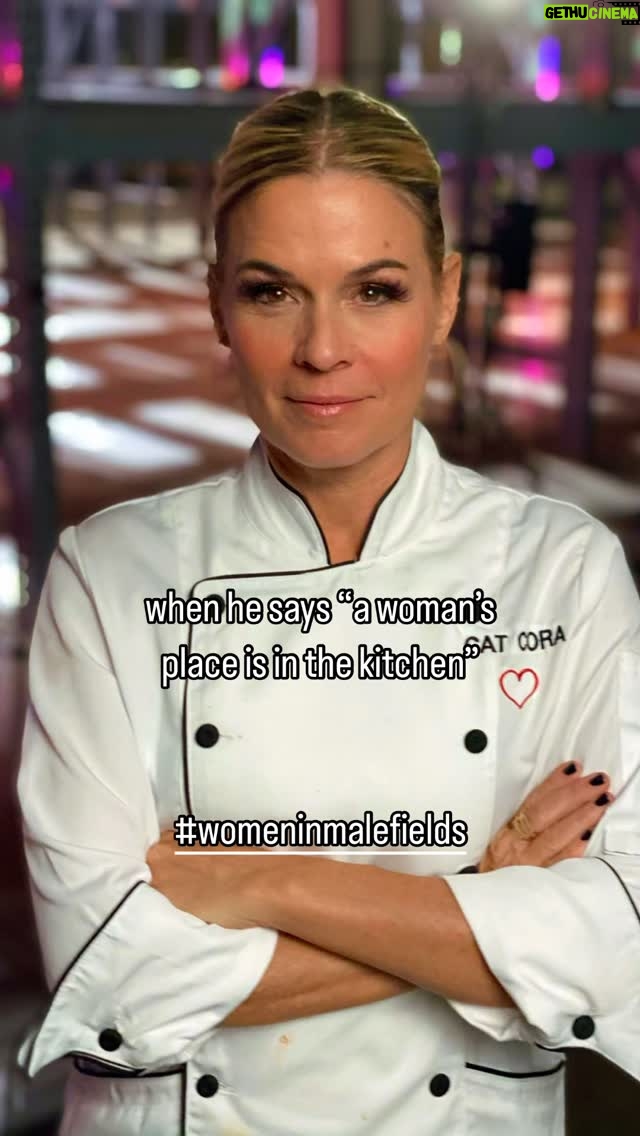 Cat Cora - 2.5K Likes - Welcome to my kitchen 💪💪#womeninmalefields #womeninculinary #femalechef #ironchef #teamwork #women #womenempowerment #IC3