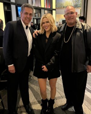 Catherine Joy Perry Instagram - Big Congratulations to @archerofinfamy for cashing in at #Wrestlemania !!!! To see a cash in at Mania after 9 years was EPIC !!! Wrestlecon & #Wrestlemania was a BLAST !!!! Thank you to all the fans that came out to my signings & parties !!! You all are the best fans ever and I love you all so much !!!! @ricflairnatureboy & @nicnemeth always making me laugh at our signings 🤣