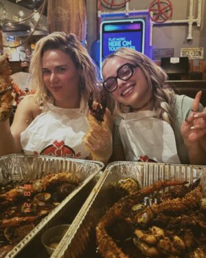 Catherine Joy Perry Instagram - Ever since I got into wrestling I imagined partying on a yacht with the world champ. I just never knew she’d be 5’ 3, stunning, and my best friend. Happy birthday champ !!!!Keep making them watch you @YaOnlyLivvOnce 😘❤️
