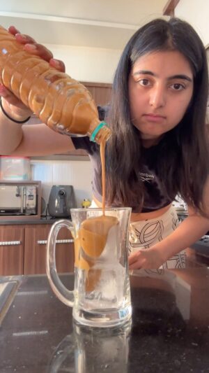 Chahat Anand Instagram - Don’t try this please 🥲

#reels #freshcoffee #instantcoffee #foodhacks #foodfun