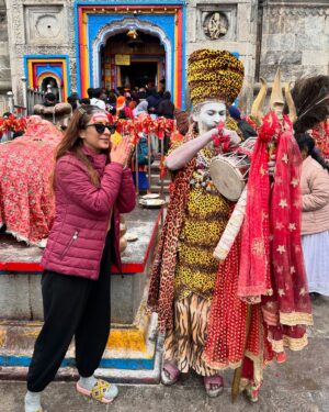 Chestha Bhagat Instagram - A journey of faith, adventure and self discovery 🕉️🔱