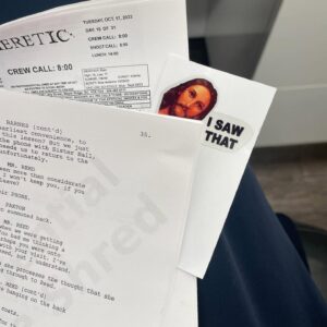 Chloe East Instagram - CHOOSE THE RIGHT @hereticmovie @a24 @soapy.t @beckandwoods