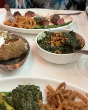 Claire Coffee Instagram - Steak drunk @bernssteakhouse for THANKSGIVING !! #deeperwelltour