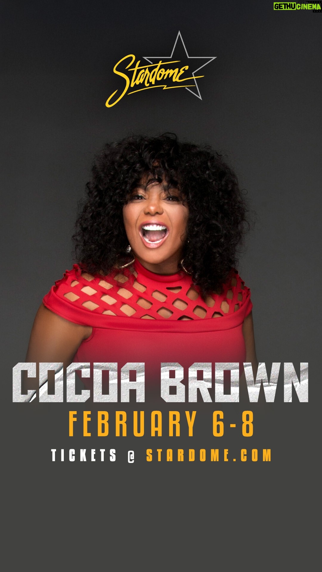 Cocoa Brown - 437 Likes - Young Bucks.
Donโt miss @CocoaBrownOneFunnyMomma live at the StarDome, February 6-8! Grab your tickets now at the link in our bio.
