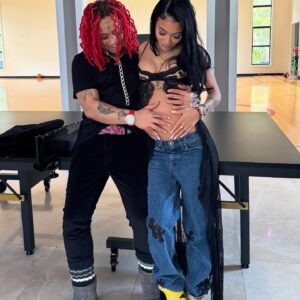 Coi Leray Instagram - I’m a rock star mommy 💋🥹 we ready for 2025 🖤