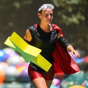 Coleen Rooney Instagram - Liver Lava Girl 🦸🏻‍♀️⭐️ Cyclone…..completed it! #ImACeleb #Superwoman