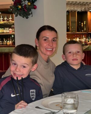 Coleen Rooney Instagram - Merry Christmas from mine to yours!! I hope it’s been full of love & laughter for you all. Remembering all the loved ones who can’t be with us. Lots of love ❤️