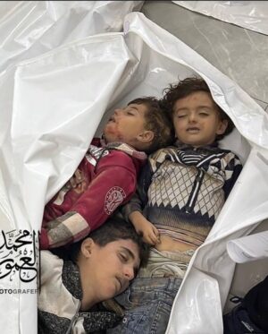 Cori Bush Instagram - They’re NOT sleeping. Their futures are no more. They can’t lead. We didn’t show them the beauty they each possess, we showed them hatred and devastation. Everyday more heartbreak. Everyday more violence. More death and destruction. More willful ignorance from the U.S. government. Sickening.  Source: @gazanotice