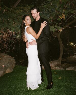 Corinne Foxx Instagram - a moment for the rehearsal outfit 💍🤍👰🏽‍♀️ 

styling: @daniandemmastyle 
hair: @marciahamiltonhair 
makeup: @marissa_tomaino 
photo: @victoriagoldphotography 
event: @gellerevents