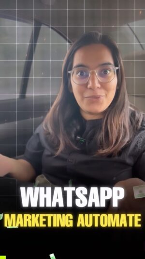 Damini Tripathi Instagram - Businesses nowadays need automation in every aspect, whether it’s social media or their online presence. 

And WhatsApp automation is something you’ll always need because you can’t reply manually to someone at 3 AM, right? 😂

That’s where AISensy comes into play – from automating your WhatsApp messages to getting a green tick verification for your business for free

Not Only this you can even create a Custom Chatbot that will automate a reply to your customer in every way possible. 

If you are not Automating Your Business you are missing out.

If you want to check the tool out, the link is in the bio.

#whatsappautomation #whatsappmarketing #whatsappgreentick #digitalmarketingtools