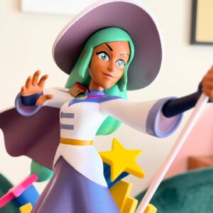 Dana Terrace Instagram - NOW EAT THIS SUCKA!!
This amazing Azura figurine from @themysteryshackshop is gorgeous beyond words. I can’t stop looking at it. ;_; Thank you for the early Xmas gift! 

(Reposted to include the orig design from the show by @christianpalacios_art!)
Modeled by @dreamdoveshop who also has an incredible line of mini figs 💕