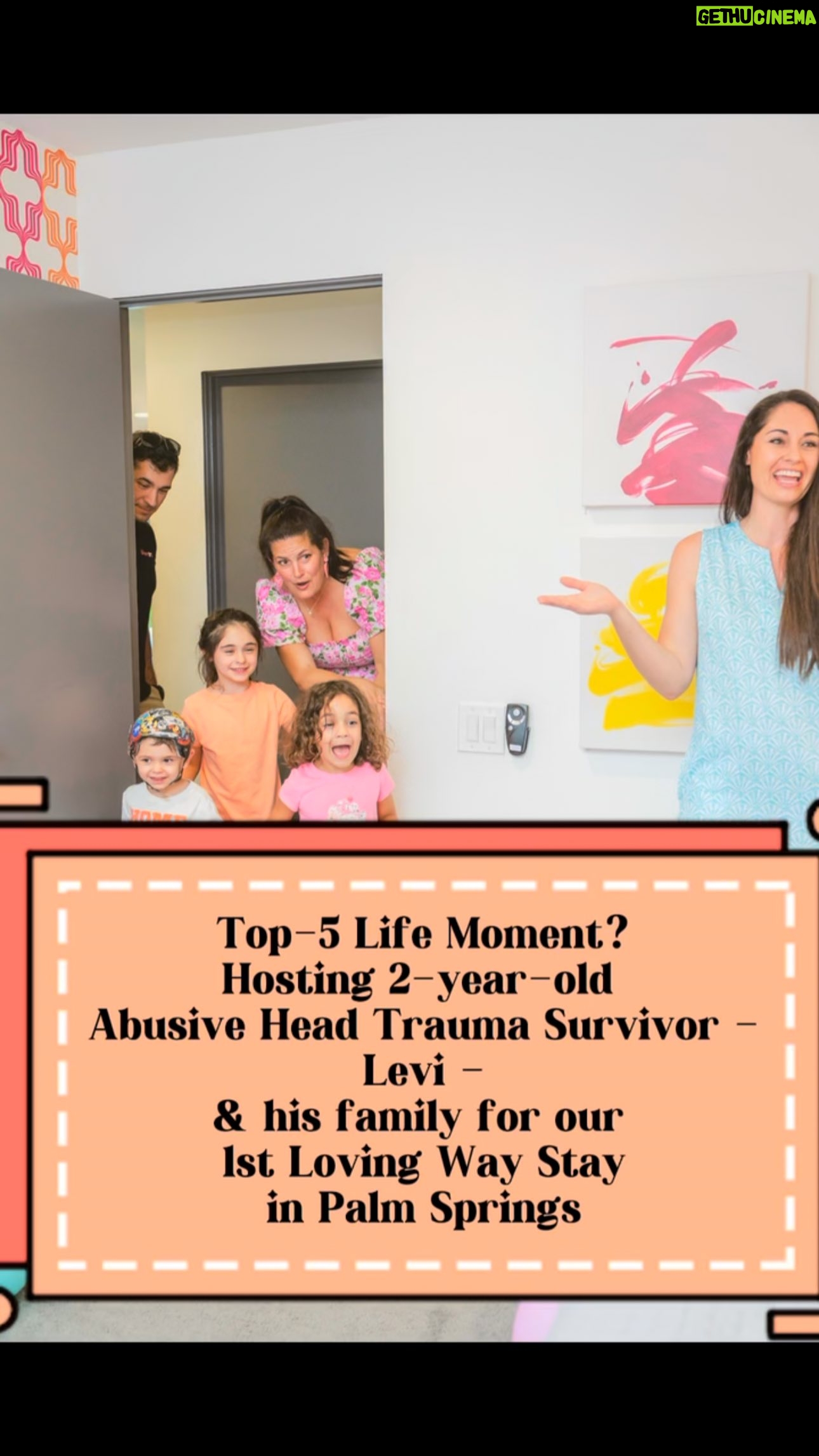 Dawn McCoy - 3 Likes - 2-year-old Levi Anderson was hurt by someone he and his family should have been able to trust.
Hosting our first stay at @PrettyInPinkPS in Palm Springs with tiny survivor, Levi, was one of our top-5 life moments.
Their joy and excitement and relaxation and FUN (🎉!!) surpassed any and all expectations we had of our @LovingWayFoundation respite stays.
Mostly because the Anderson family is just an inspiring survivor-warrior family (Dad is a fighter pilot, even)…and their joy felt like ours.☺️
I will always cherish this moment of welcoming them into their home for the week.🥰
My tiny abuse survivor, Waylon & I know it firsthand - that a vacation where victims are welcomed, taken care of, pampered and loved on - doesn’t only create core memories…but renews spirits that can feel broken, defeated, downtrodden, weak and weathered.
My work in the travel and television space has allowed us the warmth and comfort of hosted trips just like that.
So we wanted to pay it forward and give our fellow victims’ families that same level of comfort and warmth that we’ve experienced over these past few years.
Help us help our abuse survivors and their families find joy by donating to LovingWayFoundation.org/Donate.
Today only - a private donor is matching dollar-for-dollar donations up to $10,000.
$10,000 funds 2 Loving Way Stays for our victims and their families.
Thank you @prettyinpinkps & @wanderluxe_vacationrentals for hosting our first Palm Springs #LovingWayStay.
And thank you @joycekiehl & @visitgreaterps for helping us find SO many fun activities for them during their stay.
They made beautiful core memories that will never, NEVER be forgotten.
And so did we.🫶
Please donate what you can at www.LovingWayFoundation.org/Donate to help keep our Loving Way Stays and child abuse prevention going strong.
And if you have a vacation home, hotel, resort, vacation destination that you’d like to talk us about for possible collaboration, or airline miles you’d like to donate, please reach out to me directly.