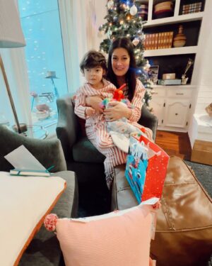 Dawn McCoy Instagram - Merry Christmas to all!!🎄
This year, newly aged 5-year-old Waylon seems more aware of the spirit of Christmas and Santa.🎅🏼
I remember after our first Christmas morning - spent alone, Waylon & me, in Los Angeles in 2020 after the trauma - I called @heychrisrichards crying in a ball on the floor while Waylon napped after we had “opened gifts.”
“He can’t open the presents, Chris.
He can’t touch the presents.
He can’t feel the presents.
He can’t even SEE the presents.
This is not the Christmas I imagined for my son.
Does he even know what Christmas is?”

Chris said something that day that is always with me every Christmas - no matter what life brings our way:
“Waylon knows it’s Christmas because of your Christmas spirit. You make it so special for him with the music and the tastes and the dancing and the snuggles that he can FEEL Christmas without seeing a thing, Dawn. He knows it’s Christmas because of how you feel - and how you make him feel.”

That. That’s what I needed to hear to…
Keep the traditions going…
Keep celebrating…
Keep trying…
All for my son.
Sure, it takes a little imagination and belief in magic.
But…
Isn’t that really what Christmas is all about?
From the very beginning, it’s been about believing in the unseen and having faith in the seemingly impossible.
Christmas forever.
Love, The McCoys & Loving Way Foundation ❤️🫶