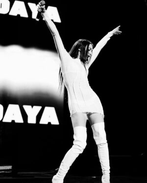 Daya Instagram - LA at the @intuitdome! What a dream!! & what a way to go out as show 3/3 opening for @cyndilauper on the Girls Just Wanna Have Fun tour ♥️ Can’t put into words how meaningful these nights were for me. Thank you for showing up early each night and thank you most of all Cyndi for your generosity and warmth. Will remember these nights for a long time <3