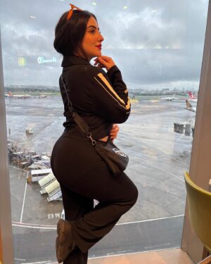 Diana Khan Instagram - You & me, and the world to see ✈️🚫