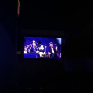 Diana Silvers Instagram - heart so full 🥹 @jonimitchell 💗🫶♥️ never thought i’d be so lucky to see her live. a night i’ll never forget. (   look at those clouds from the flight back to work) ☁️