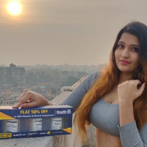 Divya Saurabh Kedar Instagram - @healthvit is Giving Flat 50% off on 400  Vitamin & Mineral Supplements from 1st December to 7th December only on Healthvit.com, Amazon.in, Flipkart.com and Healthkart.com 
HealthVit Biotin 5000mcg @ Rs.210, Healthvit Joint Supplement@ Rs.300
Healthvit Apple Cider Vinegar@ Rs.225, Healthvit Melatonin 10mg@ Rs.450
Healthvit Organic Apple Cider Vinegar@ Rs.325, Healthvit Omega-3 Fish Oil@ Rs.300
HealthVit MULVIT Multivitamins@ Rs.200, Healthvit Cenvitan Man@ Rs.250
Healthvit Cenvitan Women@ Rs.275,

Go checkout @healthvit  And stay fit stay happy cheers 🤘. #health#fitness#healthvit#50percentoff