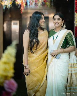 Divya Sripada Instagram - Just being those girls at the wedding. 🥰