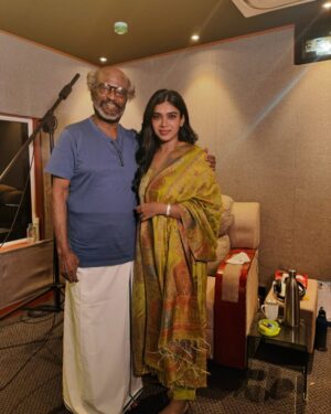 Dushara Vijayan Instagram - There are certain things that I’ve imagined would happen with me, but this was something that I never even dared to dream of. To imagine that I would work with The Superstar, our Thalaivar someday was not even a part of the plan. 

My First day, First shot was with Thalaivar and everything about it was surreal. To see a caravan placed next to his with my name on it, To sit right next to him, To act in the same frame as him, his aura, his energy, his presence everything was just magical. 

My earliest memory as a Thalaivar fan was to wait to come home post school and watch Thalaivar’s movie, From that to this, where I get to work with him for a film, My godddddd I feel reallyy blessed. Like I’ve mentioned earlier also this is my “Padayappa” moment. 

I feel like all my hardwork, all my patience, everything that I’ve worked for has paid off. And once again I’d like to say “Orey Superstar, Orey Thalaivar, Chancey illey” ♥️

I sincerely thank each and everyone of you who has been constantly supporting me and encouraging me throughout my journey 🤗
I promise to work even harder moving forward….

I love you guys♥️