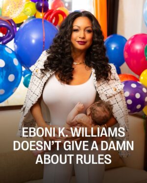 Eboni K. Williams Instagram - It’s not hard to see that @ebonikwilliams doesn’t give a damn about rules. She never has. She played by her own rules when she finished high school at age 16 and became a first-generation college graduate. She played by her own rules when she left her stable law career to pursue TV journalism. And when she took a job at Fox News, despite disagreeing with some of the network’s politics. And when she joined Bravo’s The Real Housewives of New York City, becoming the first Black cast member on the series.

Now, as a new mom to baby Liberty, born in August, Williams wants to add to the possibilities for women like her. 

“Part of my intention with everything I do, but especially this part of my life and this journey, is to challenge social and cultural norms as they relate to Black women, Black mothers, and single Black mothers,” she tells Scary Mommy. “Those are three constructs that I hold with fragility. I don’t by any stretch think that I am singular in my ability to take on this work. But I do see myself as positioned well to challenge how those things are seen and how they will be seen going forward.”

Link in bio to read the full interview!

Photographer: @jasonrodgersphoto
Set Designer: @mazefrance
Hair & Makeup: @tcooperbeauty
Talent Bookings: @specialprojectsmedia
Production: @kii.brown
Associate Director, Photo & Bookings: @jackamomooo
Editor in Chief: @kauletta
SVP Fashion: @tiffanyreid
SVP Creative: @karen.hibbert