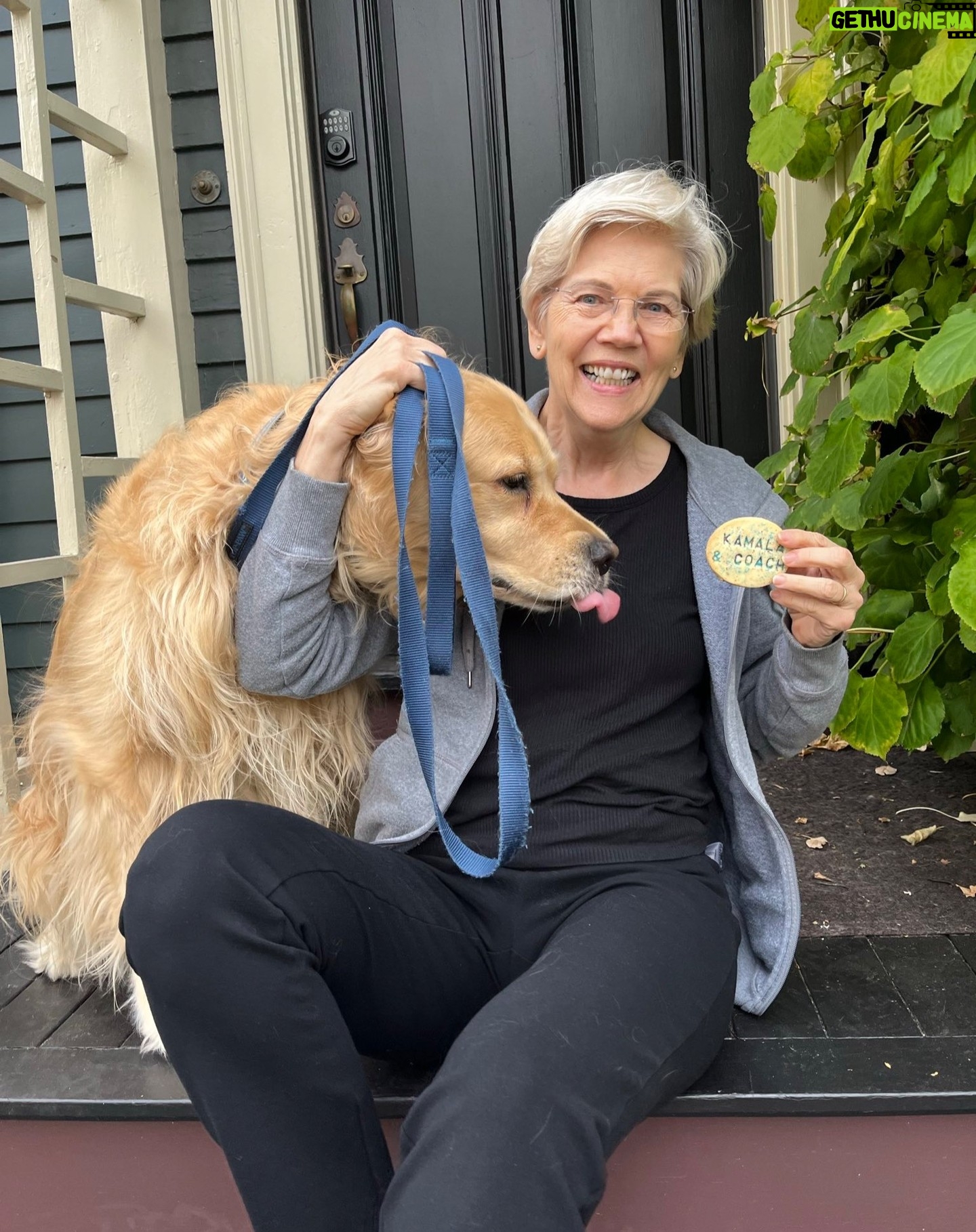 Elizabeth Warren - 79.2K Likes - Vote for Kamala Harris and Coach Walz.
Bailey approves this message (and this cookie).