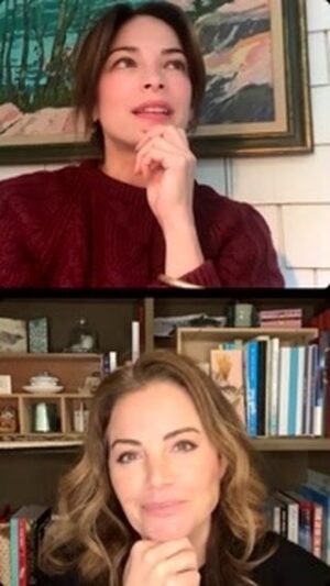 Erica Durance Instagram - Live chat with Ms. Durance. WARNING!!!! There are spoilers from Erica’s episode of Murder in a Small Town in this.