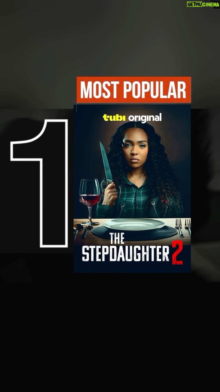Erica Pinkett - 348.6K Likes - Our 20th #1 movie on @tubi 🙏🍿🥲 Sequels are always special for us because the fans support the first one so much and the demand is so high, we truly go out of our way to make sure we give ya’ll part 2’s and 3’s when you show up and show out!! So thank you so much for making The Stepdaughter 2 another success for us here at Footage Films. Thank you to all the cast members, the crew our Tubi family and always a big thank you to everyone who continues to watch our movies! Stay tuned, we not done in 2024 👀 🍿 #MoreMoviesOnTheWay #grateful