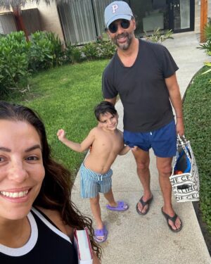 Eva Longoria Instagram - Out of office 🩵