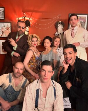 Eva Noblezada Instagram - ‘24 was a helluva party.🥂✨ #happynewyear #bwaygatsby #oldsports #ogs