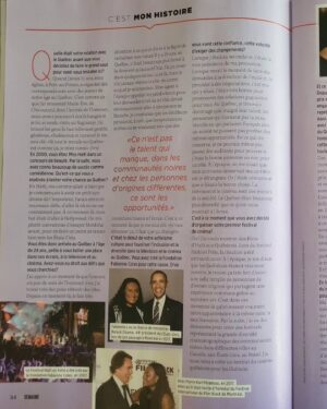 Fabienne Colas Instagram - Je vous partage cette cool interview avec le magazine #LaSemaine. Ce fut un bonheur de m'assoir avec l'équipe de La Semaine pour cette entrevue où je reviens sur mon parcours. Prenez votre copie en kiosque ou en ligne dès maintenant!

 #BonneSemaine #happythanksgivng #actiondegrace